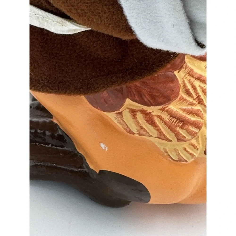 Vintage Ceramic Pilgrim Duck Thanksgiving Fall